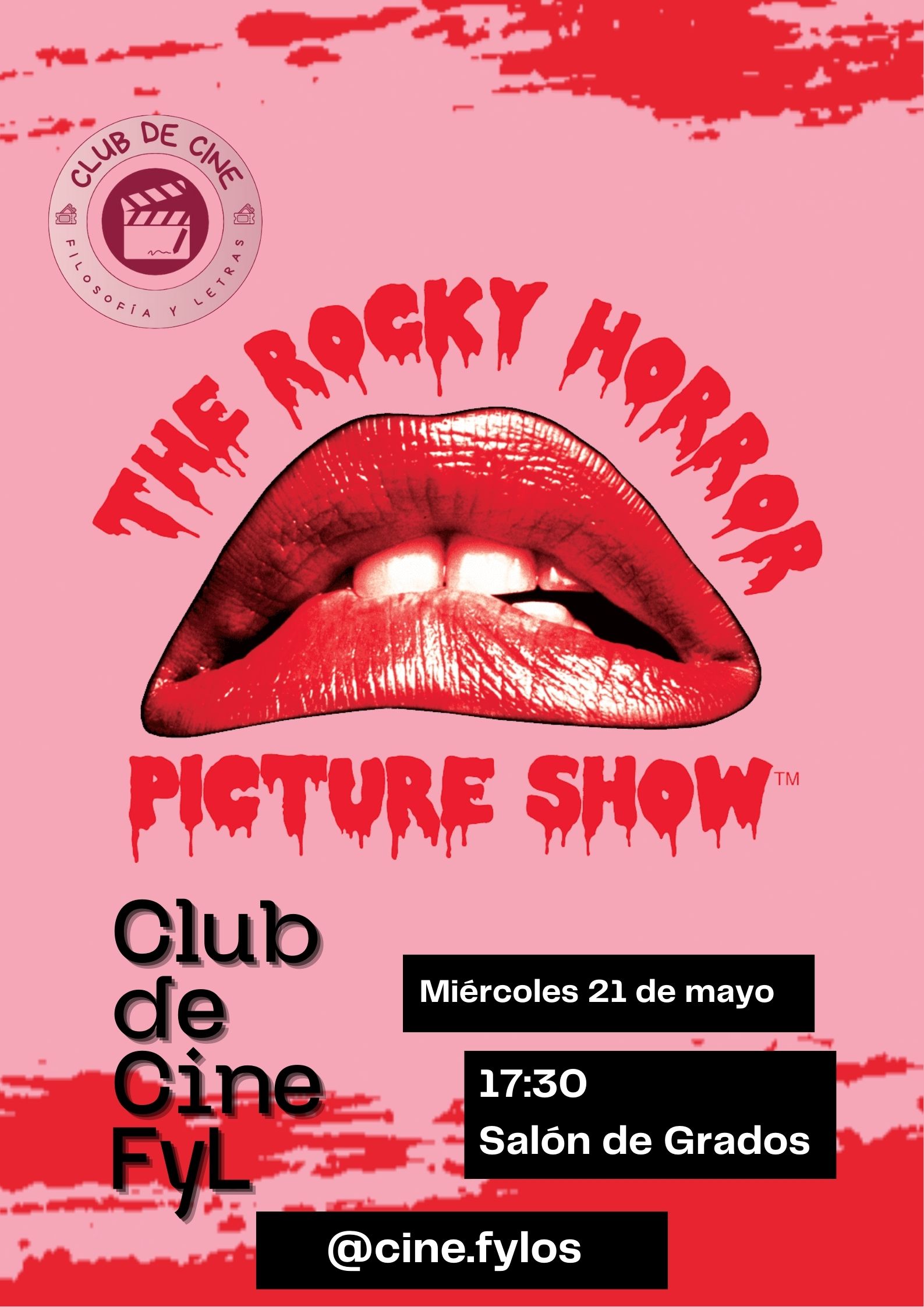 Proyección de la película “The Rocky Horror Picture Show”
