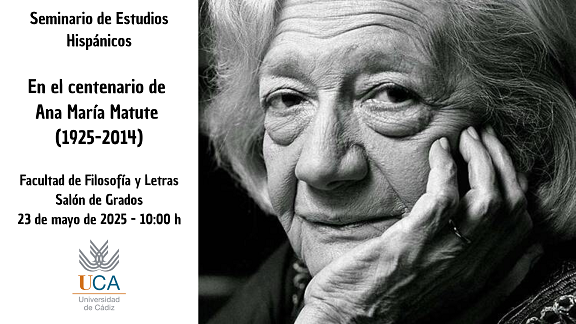 Seminario de Estudios Hispánicos: “En el centenario de Ana María Matute (1925-2025)”