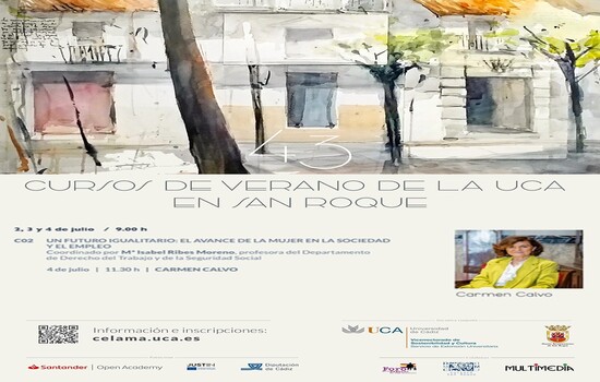IMG Cursos de verano UCA: C02. Un futuro igualitario: El avance de la mujer en la sociedad y el empleo