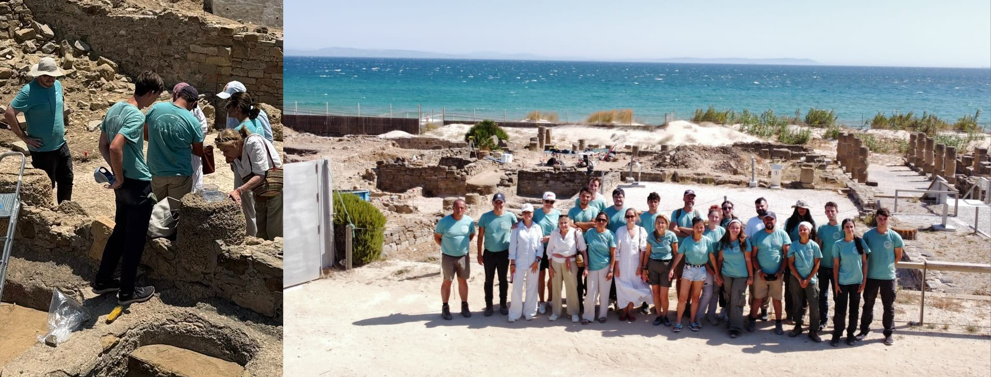 XXVI Campaña de excavaciones arqueológicas de la UCA en el Conjunto Arqueológico de Baelo Claudia. Participan profesorado y estudiantes de grado, máster y doctorado