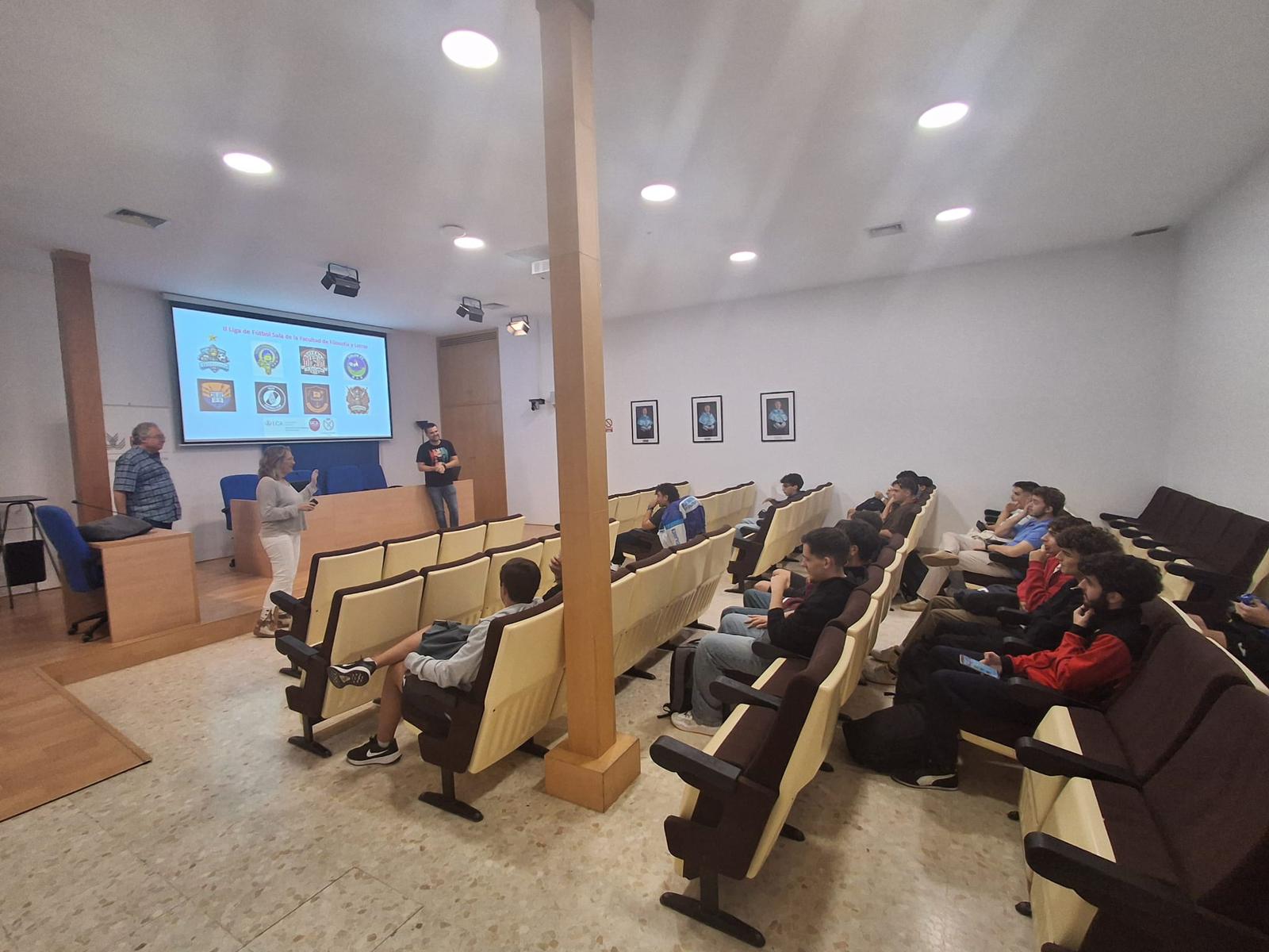 Presentación de la II Liga de Fútbol Sala de la Facultad de Filosofía y Letras