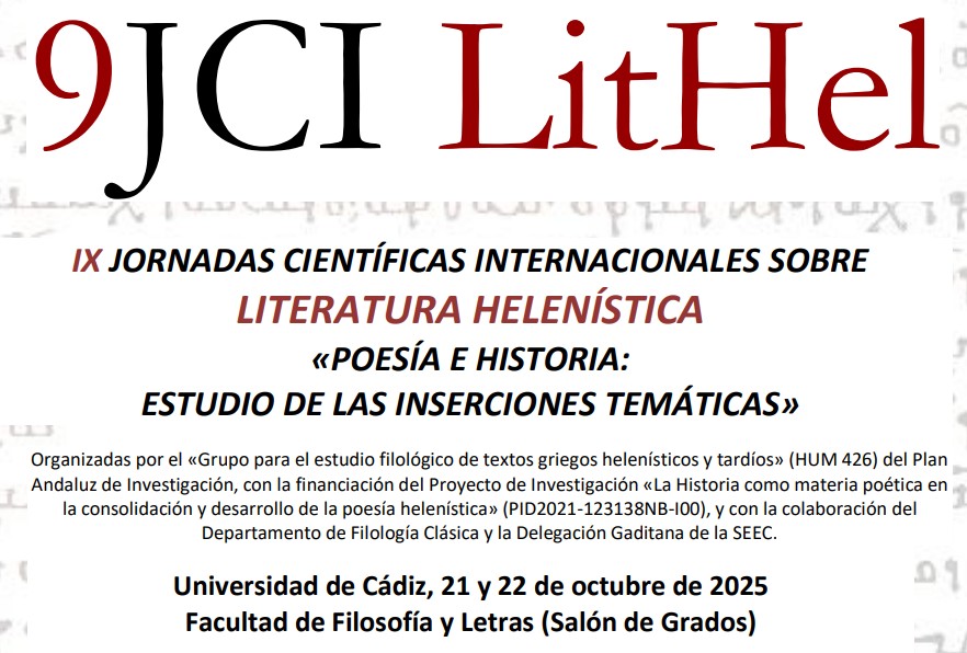 X Jornadas Científicas Internacionales sobre Literatura Helenística en la UCA