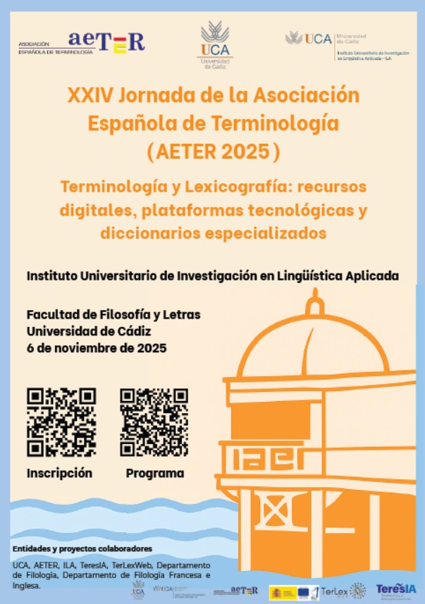 XXIV Jornadas de la Asociación Española de Terminología (AETER)