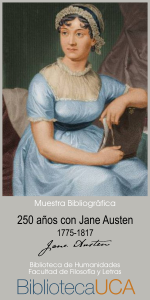 Muestra bibliográfica: 250 años con Jane Austen (1775-1817)