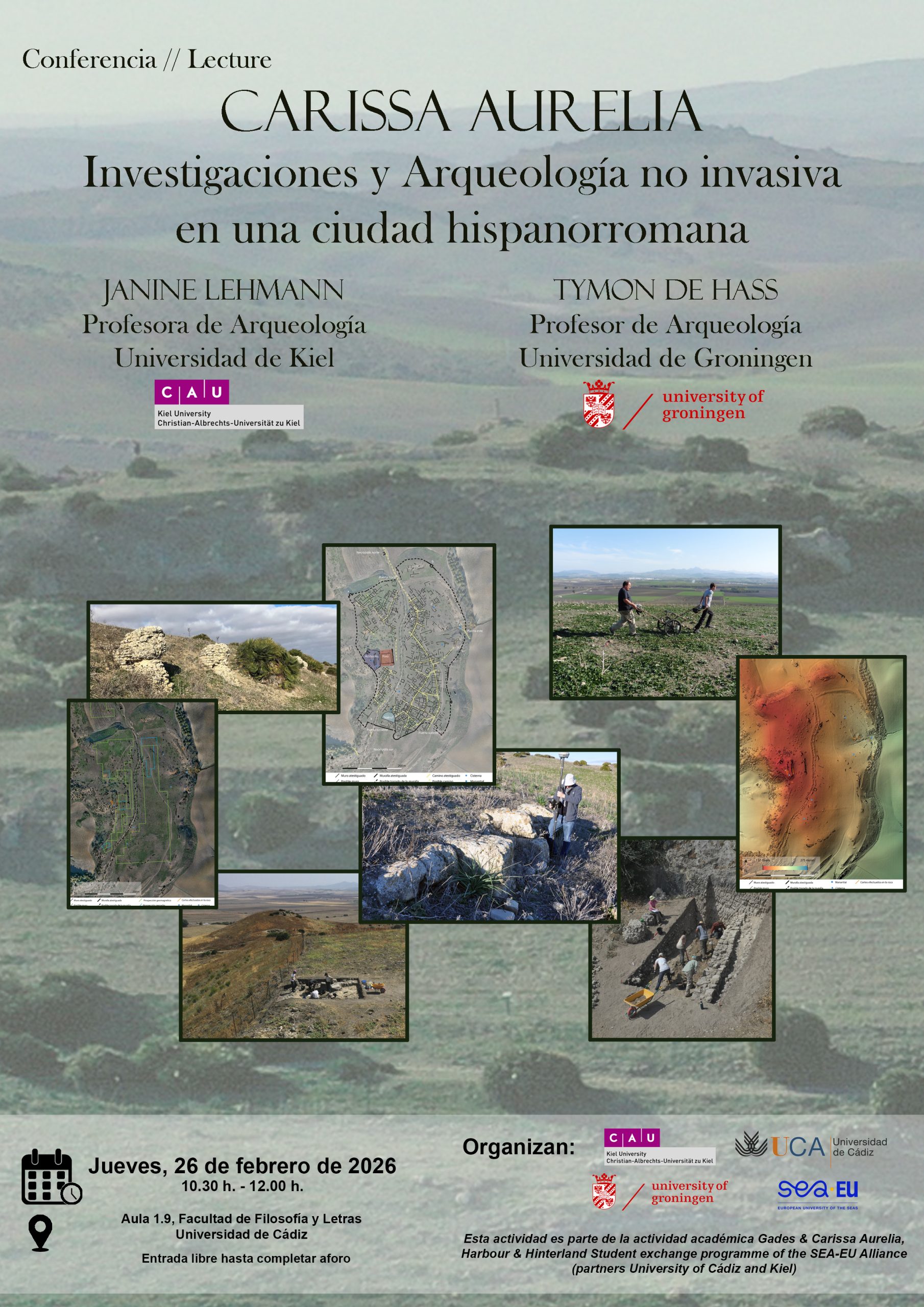 Conferencia: Investigaciones y Arqueología no invasiva en una ciudad hispanorromana