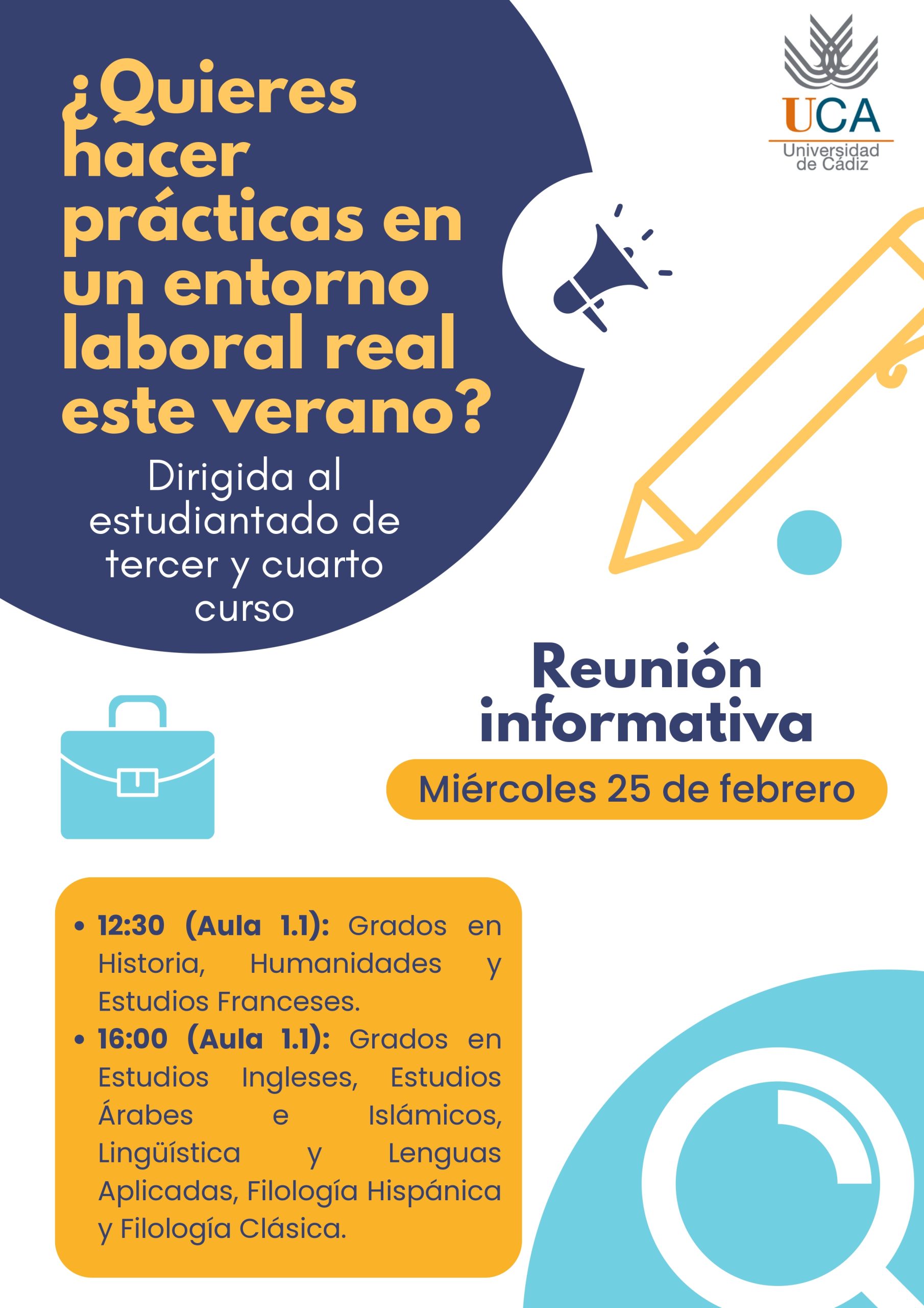 Reunión prácticas del segundo semestre