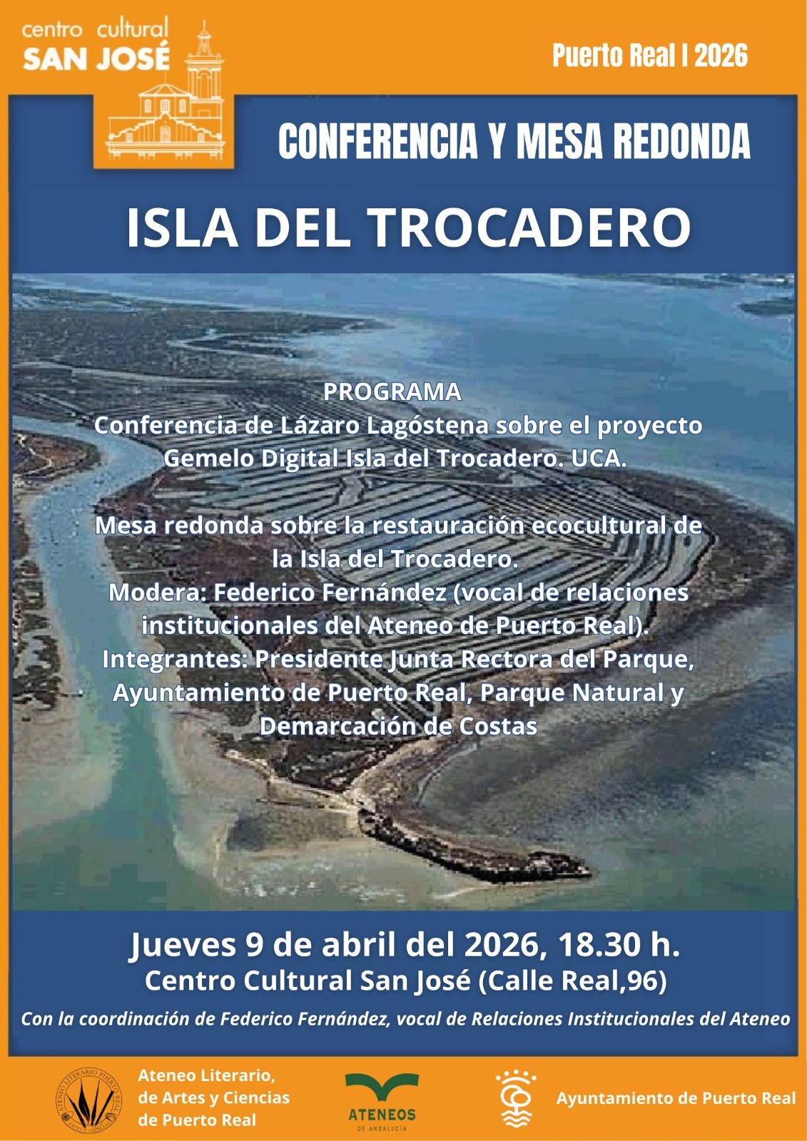 Conferencia y mesa redonda de la Isla del Trocadero
