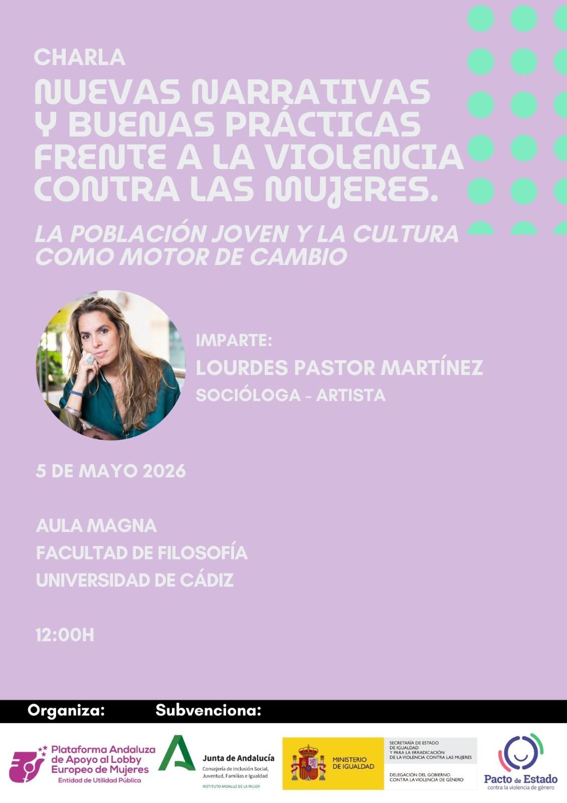 Nuevas narrativas y buenas prácticas frente a la violencia contra las mujeres