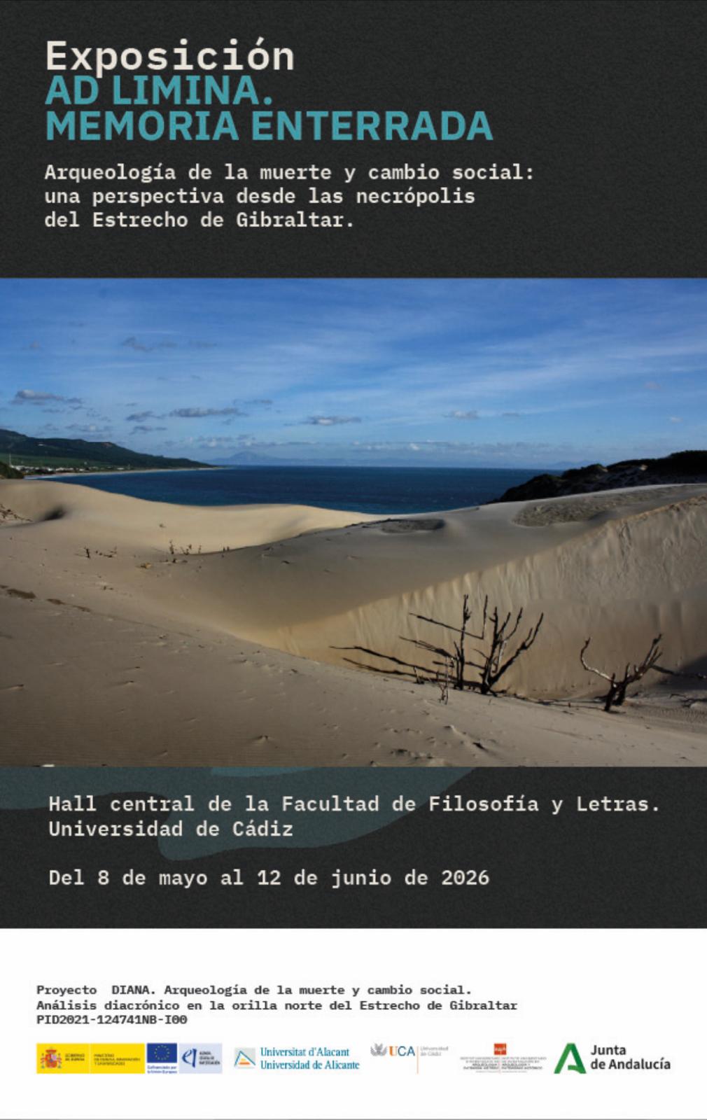 Congreso Internacional “AD LIMINA. Memoria enterrada. Arqueología de la muerte y cambio social: una perspectiva desde las necrópolis del Estrecho de Gibraltar”