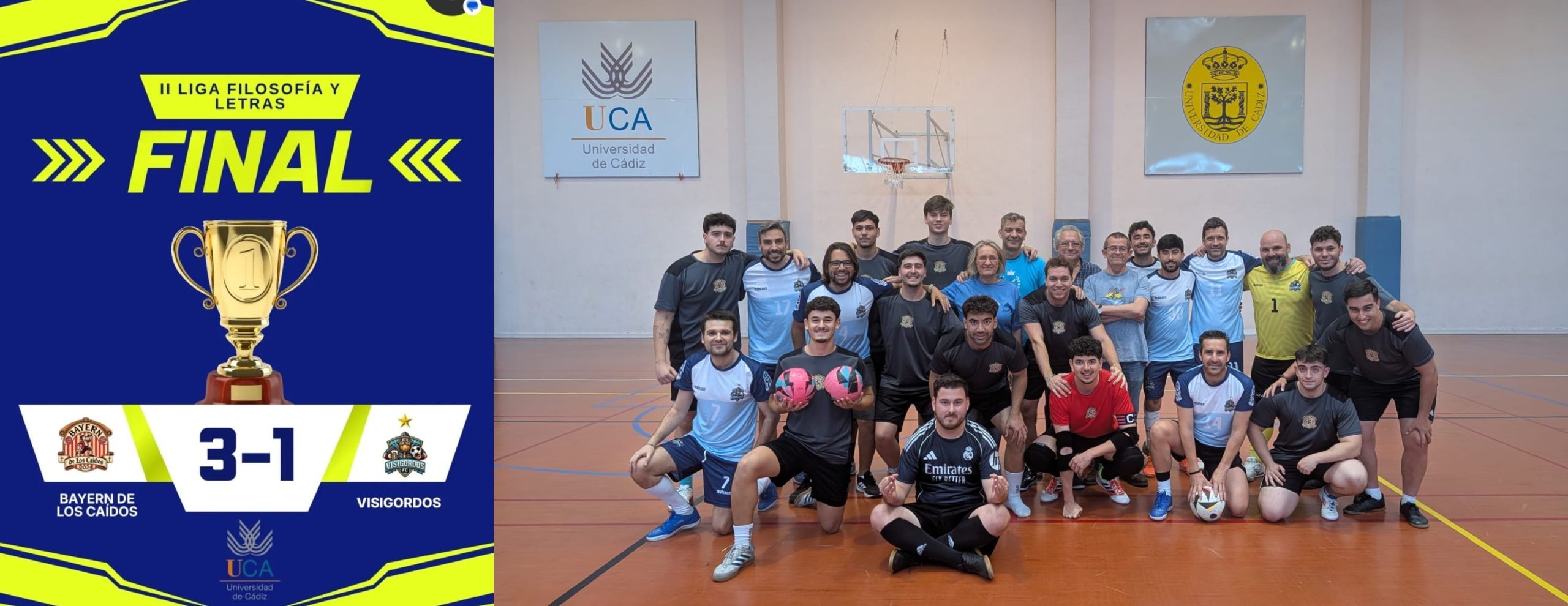 Bayern de los Caídos Campeón de la II Liga de Fútbol Sala de la FyL