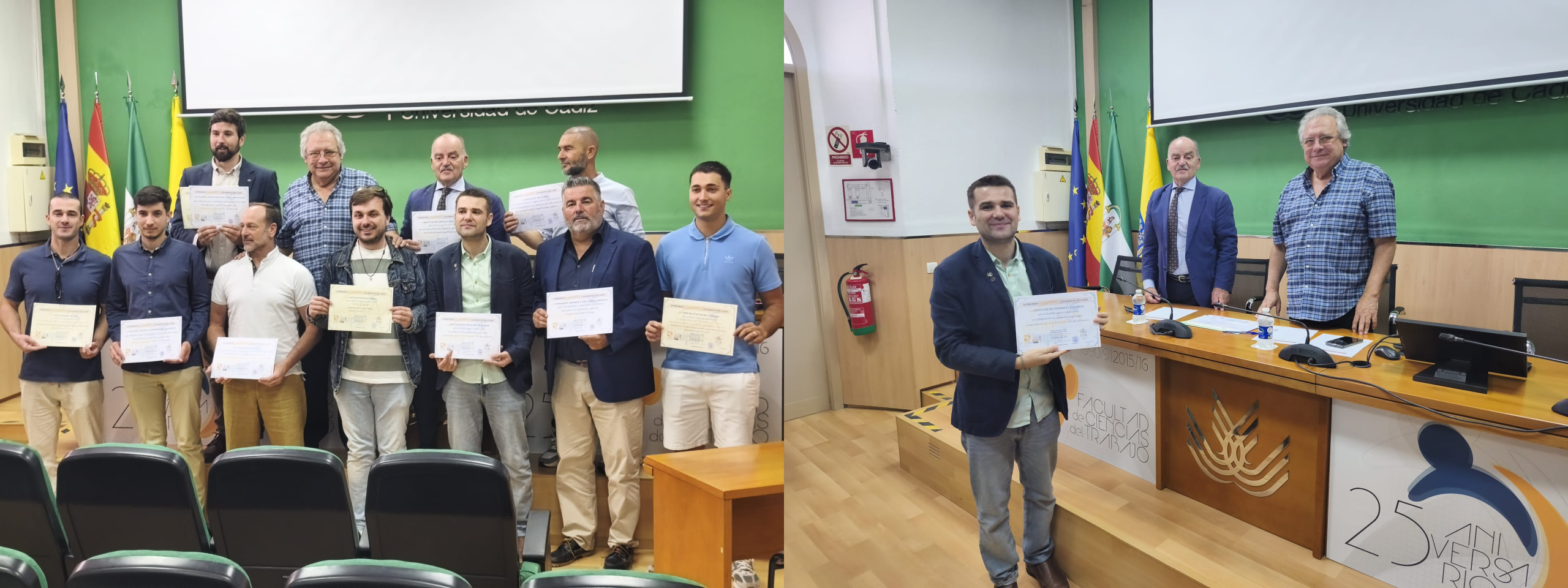 Los II Premios Juego Limpio reconocen el compromiso con los valores del deporte en la Universidad de Cádiz