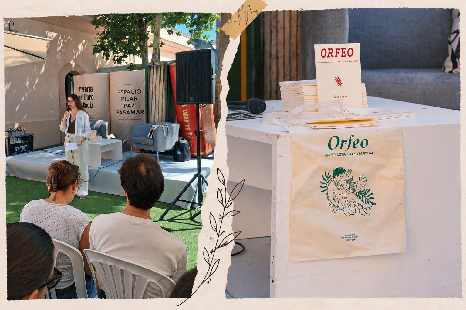 La Revista Orfeo participa, por segunda vez, en la 41.ª Feria del Libro de Cádiz